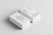 watercolor Business Card, a Business Card Template by Graphic Origin (Thumbnail 2 of 5)