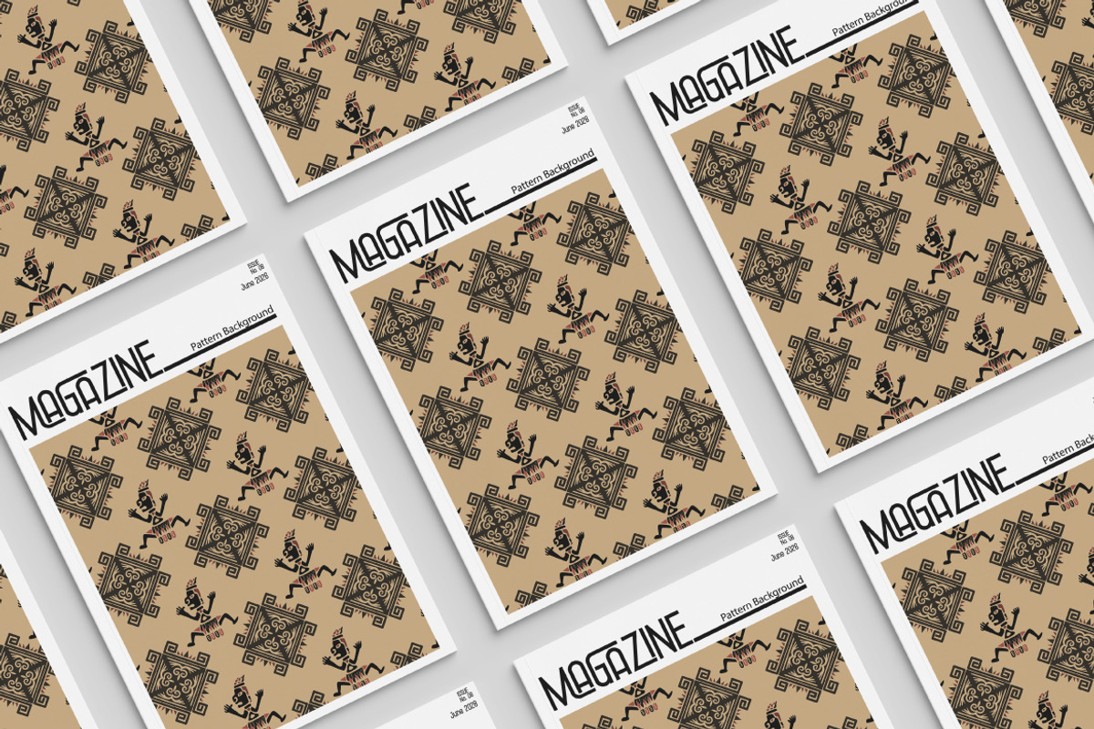 Ethnic Pattern, a Pattern Graphic by MSG Studio (Photo 2 of 11)