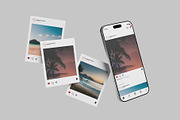 Realistic Social Media Mockup PSD, an Advertising Mockup by MA-KING_ART (Thumbnail 3 of 5)