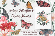 BUNDLE 95 in 1 - 11000 Watercolor, a Decorative Illustration by Catch the Dream Art (Thumbnail 93 of 96)