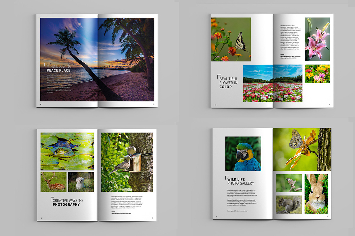 Photobook Magazine Template, a Magazine Template by xtratimebd (Photo 3 of 4)