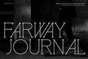Farway Journal | Modern Serif Font, a Serif Font by gracetype_studio (Thumbnail 1 of 12)