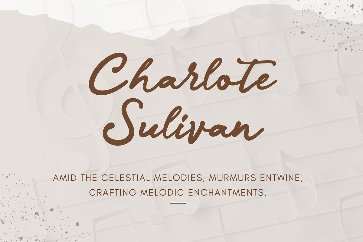 Rhapsody, a Script Font by Gatype (Photo 2 of 9)