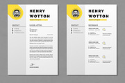 Modern Resume Template, a Resume Template by MightyDesign (Thumbnail 3 of 6)