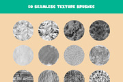 Texture Brushes For Procreate, a Brush Add-On by ArtwithFlo (Thumbnail 8 of 10)