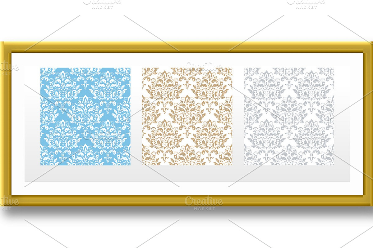 Wallpapers in the style of Baroque., a Pattern Graphic by RODINA (Photo 2 of 3)