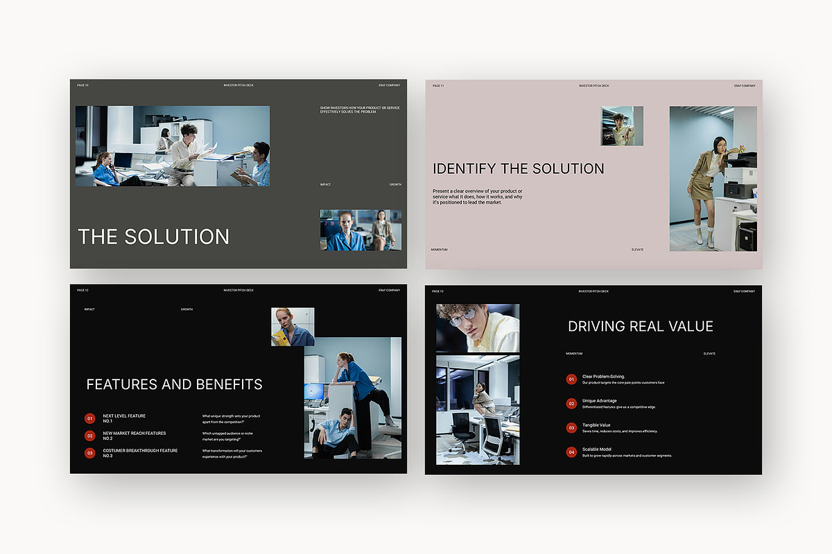 Eraf : Startup Pitch Powerpoint, a Presentation Template by Punkl Camp (Photo 12 of 16)