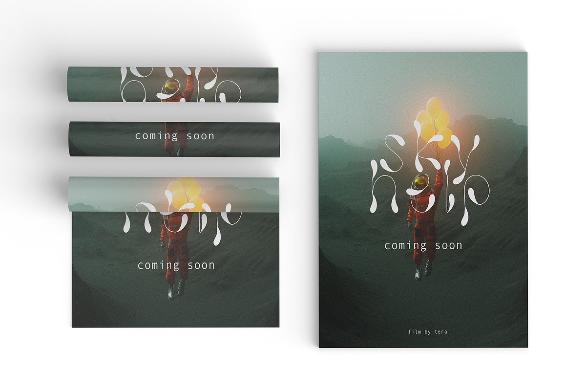 Liquid Alien Display Font, a Handwritten Font by Tera Asset Garage (Photo 6 of 6)