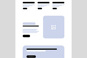 Website Landing Page Wireframe, a Landing Page Template by ContestDesign (Thumbnail 5 of 6)