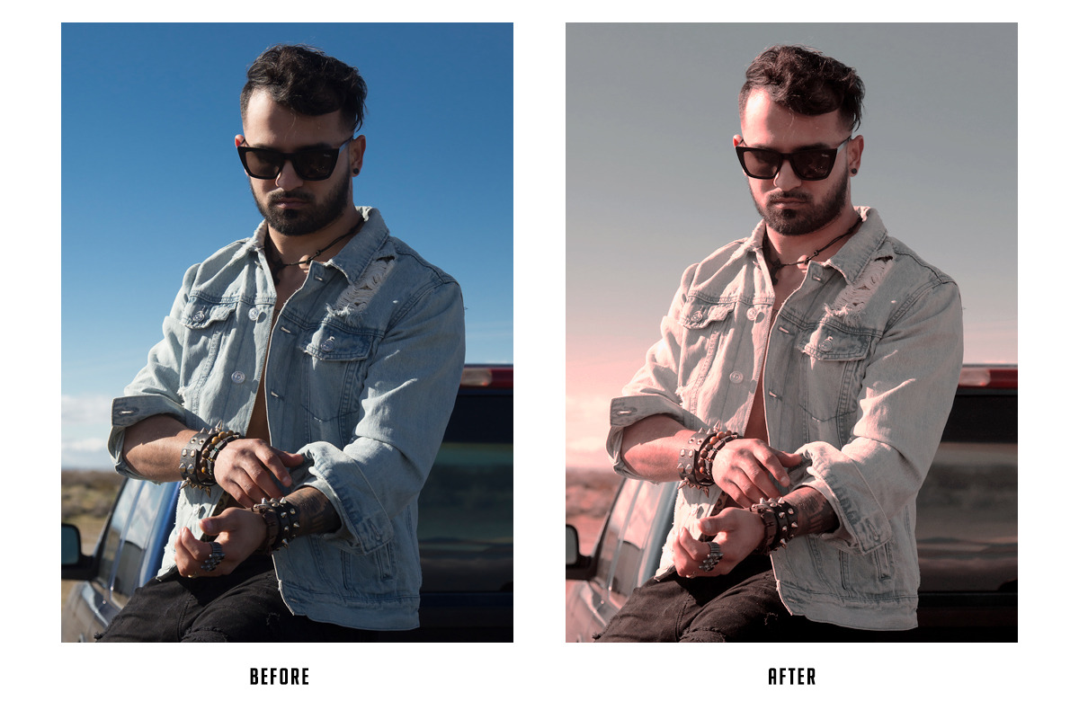 24 Street Style Photoshop Actions, an Action Add-On by Light Hero Studios (Photo 15 of 24)