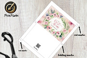 Printable Mother’s Day Card – 7x5, a Card Template by Print Haven (Thumbnail 2 of 4)