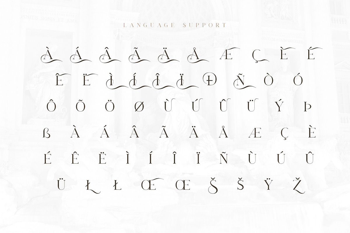 Athena - Stylish Modern Serif Font preview 7