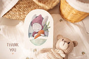 Boho watercolor animals, an Animal Illustration by Magic & Dreams (Thumbnail 4 of 4)