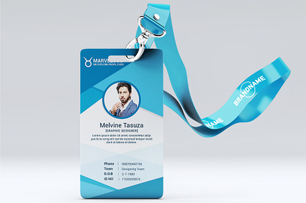 Id Card Template, a Card Template by Business Flyers