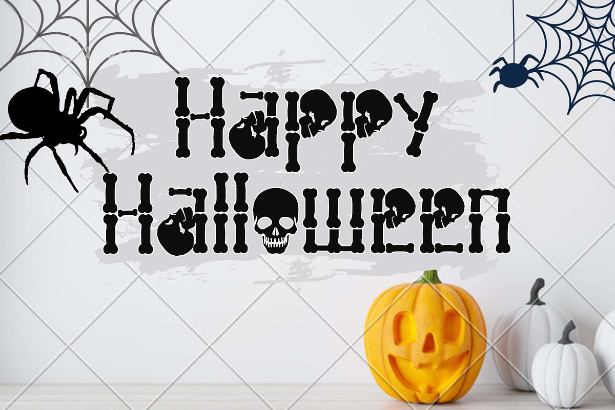 Ghost Skeleton, a Font by Yoga Letter (Photo 2 of 7)