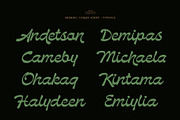 NCL Bendstag - Modern Script, a Script Font by Enxyclo Studio (Thumbnail 4 of 16)