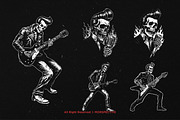 10 Bundle Dark Art Rockabilly Music, an Illustration by Morspective (Thumbnail 5 of 7)