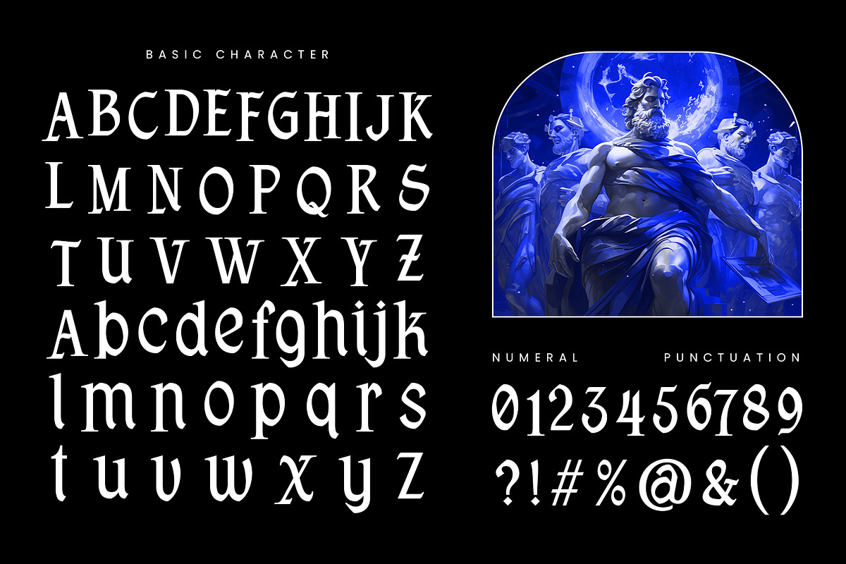 Virtus Gloria Typeface, a Blackletter Font by alit design (Photo 2 of 16)