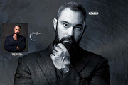 Steel Plate Portrait FX Ps Action, an Action Add-On by Studio Retouch (Thumbnail 2 of 10)