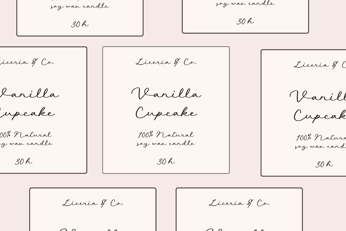 Love Letter, a Script Font by Sofia Skoog (Photo 7 of 11)