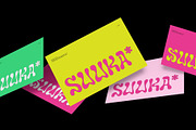 Moxen - Liquid Wavy Bubble Font, a Sans Serif Font by Casloop Studio (Thumbnail 5 of 9)