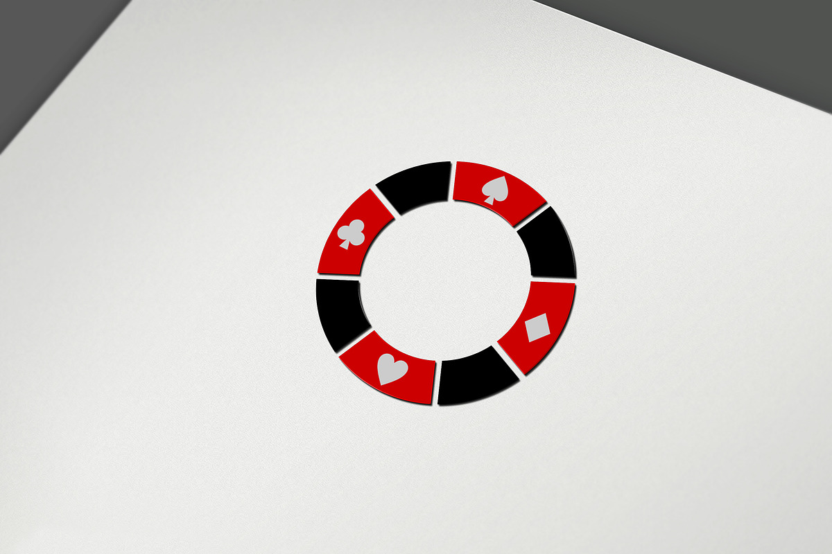 Poker card logo design vector design, a Branding & Logo Template by art_creater (Photo 2 of 2)