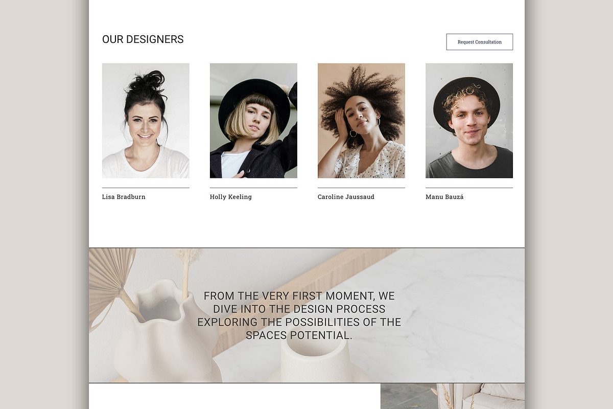 Elementor Template Services Page, a Landing Page Template by Eva Cogollos Studio (Photo 4 of 6)