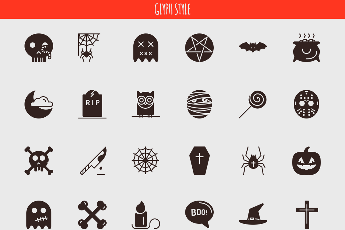 Sale: Halloween Premium Bundle, a Decorative Illustration by brandcut (Photo 4 of 5)