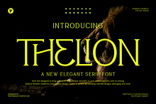 Thelion - Elegant Serif Font