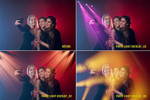 Party Lights Png Photo Overlays