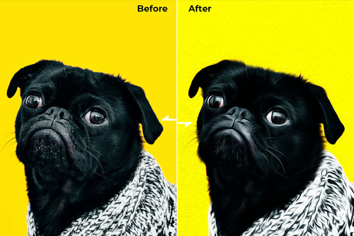 Oil Paint - Preset - Actions, an Action Add-On by Modaldesain (Photo 2 of 4)