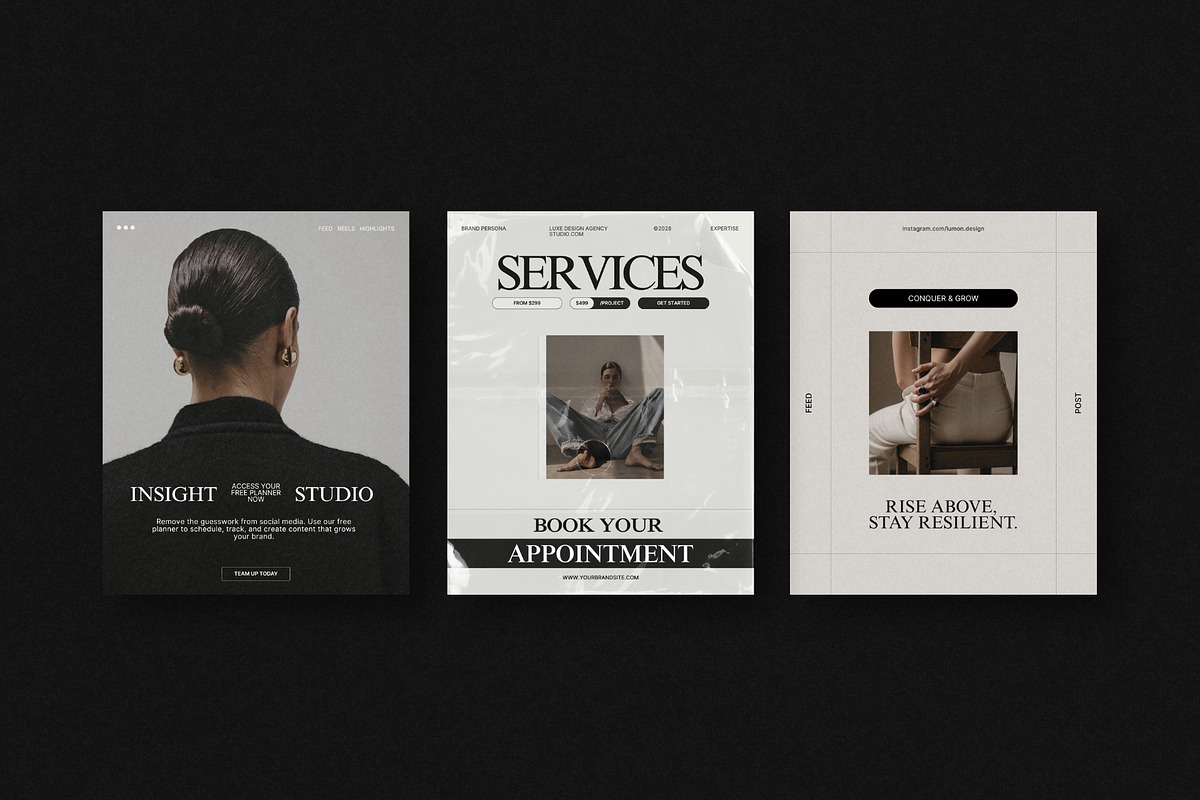 ZUNO | Instagram Post & Story (III), a Social Media Template by The Aesthetic Studio (Photo 5 of 10)