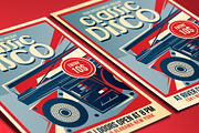 Classic Disco Radio Flyer Poster, a Flyer Template by Muhamad Iqbal hidayat (Thumbnail 2 of 3)