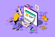 Business Isometric Web Illustrations, a Templates & Theme by alexdndz (Thumbnail 8 of 21)