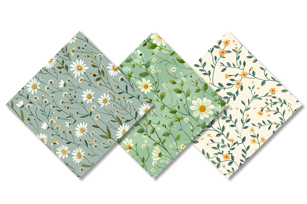 Seamless Hello Spring Pattern, a Pattern Graphic by Canvas Craft