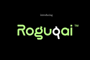 Roguqai Typeface, a Sans Serif Font by Grontype (Thumbnail 1 of 9)