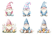 Easter Gnomes Clipart, an Illustration by Design Market (Thumbnail 4 of 5)