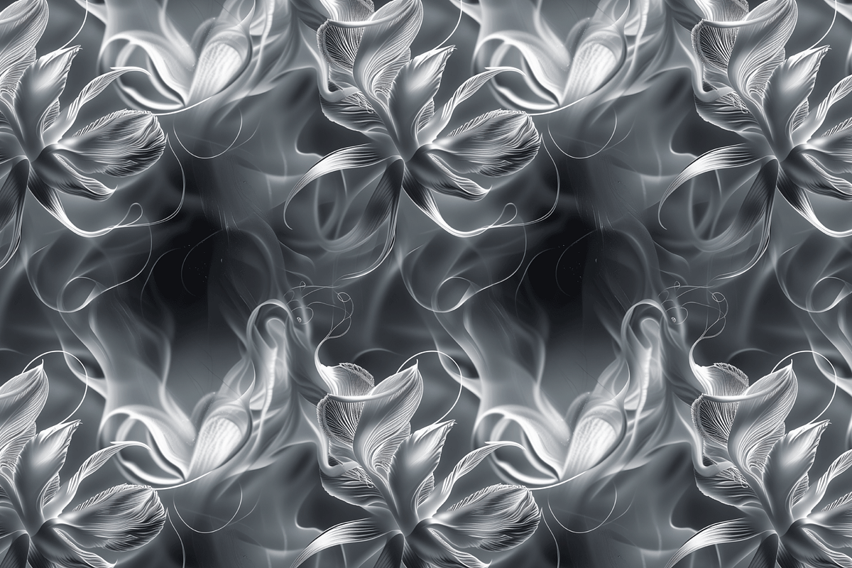 Monochrome - Floral Patterns, a Pattern Graphic by Art Sproot (Photo 7 of 8)