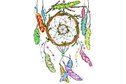 Dreamcatcher with bonus, a Decorative Illustration by Happiestsim (Thumbnail 2 of 5)