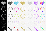 Valentine's Procreate Stamp Brushes, a Shape Add-On by Ducatum (Thumbnail 5 of 9)