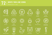 Green Technology icons, an Outline Icon by PureSolution (Thumbnail 4 of 4)