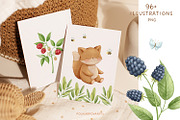 Berry Summer - kids collection, an Animal Illustration by polikarpovaart (Thumbnail 16 of 21)