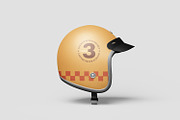 Retro Helmet Mockup – Vintage, a Mockup by Alolieli Studio (Thumbnail 4 of 4)