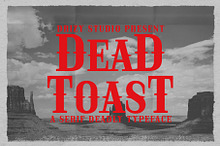 Deadtoast - Deadly Halloween Font