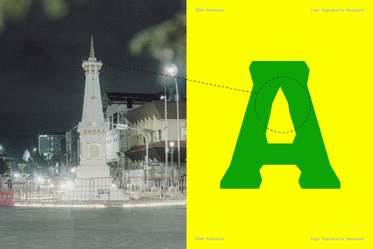 PRAK Podomoro Hand-Cut Display Font, a Serif Font by Healltica.std (Photo 4 of 21)