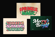 Festive Christmas Text Effect, a Layer Style Add-On by Matsero (Thumbnail 2 of 4)