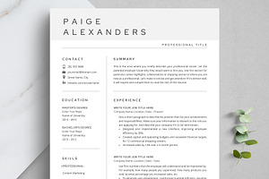 Modern Resume Template