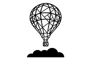 Hot Air Balloon Silhouette Bundle, an Object Illustration by Gaye Art (Thumbnail 29 of 31)