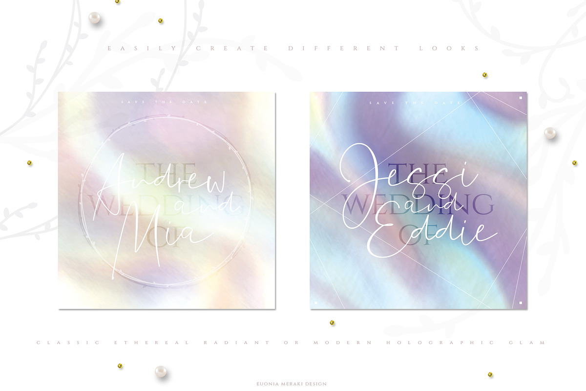 Holographic Pearl Original Textures, a Background Photo by Euonia Meraki (Photo 6 of 12)