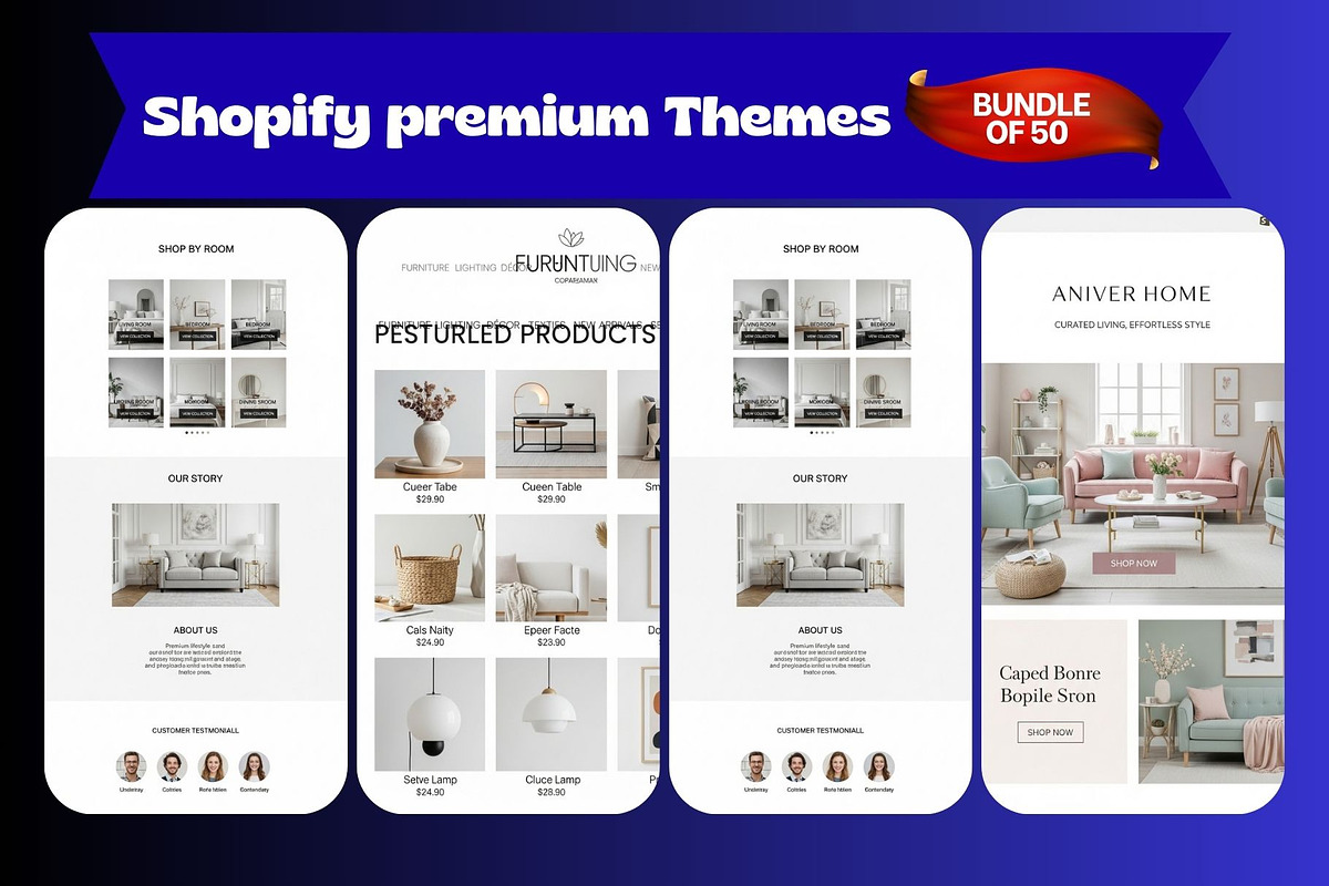 Shopify Premium 50 Modern E‑Commerce, a Shopify Template by Crox Studio | Digital (Photo 43 of 59)